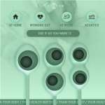 INTENSE - CHARLI KEGEL BALL KIT LIGHT JADE GREEN
