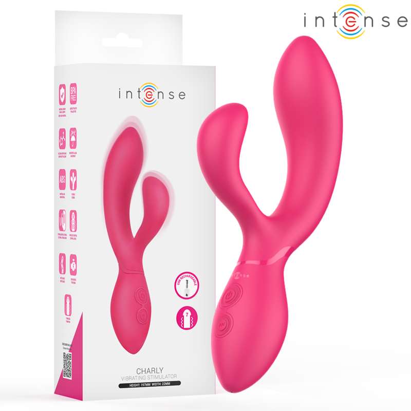INTENSE - CHARLY ARTICULATED VIBRATING STIMULATOR INTENSE - CHARLY ARTICULATED VIBRATING STIMULATOR