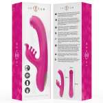INTENSE - CHRISTINA MULTIFUNCTION RABBIT VIBRATOR 22.5 CM PINK