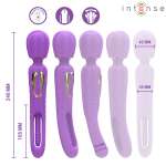 INTENSE - CHRISTY VIBRATING WAND WITH FLIPPING TONGUE