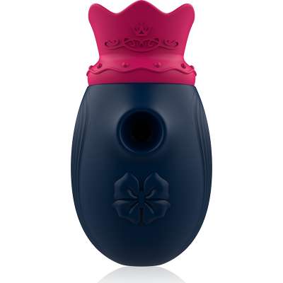INTENSE - CLITORIS STIMULATOR 10 SUCTION AND LICKING MODES - BLUE