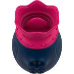 INTENSE - CLITORIS STIMULATOR 10 SUCTION AND LICKING MODES - BLUE