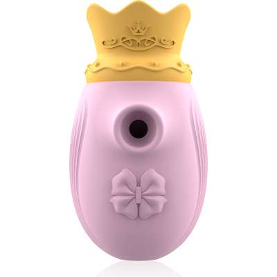 INTENSE - CLITORIS STIMULATOR 10 SUCTION AND LICKING MODES - PINK