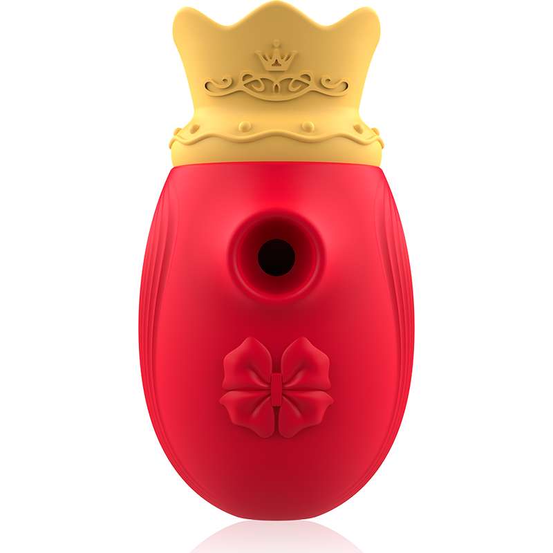 INTENSE - CLITORIS STIMULATOR 10 SUCTION AND LICKING MODES - RED