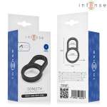 INTENSE - CONLETH ADJUSTABLE DOUBLE PENIS RING MODEL 3