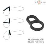 INTENSE - CONLETH ADJUSTABLE DOUBLE PENIS RING MODEL 3