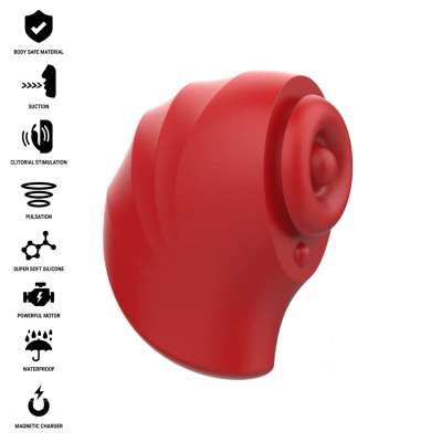 INTENSE - DONNIE CLITORAL STIMULATOR RED/GREEN