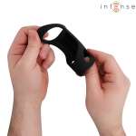INTENSE - JEROME ADJUSTABLE VIBRATING PENIS RING MODEL 12