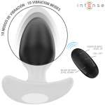 INTENSE - JOEY ANAL PLUG 10 VIBRATIONS BLACK REMOTE CONTROL
