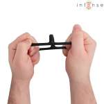 INTENSE - JOHN ADJUSTABLE TRIPLE PENIS RING MODEL 4