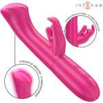 INTENSE - JULIETA RABBIT VIBRATOR 18.6 CM 10 VIBRATIONS PINK