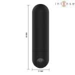 INTENSE - KAREN MINI RECHARGEABLE VIBRATING BULLET BLACK