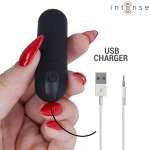INTENSE - KAREN MINI RECHARGEABLE VIBRATING BULLET BLACK