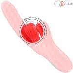 INTENSE - KAROL MULTIFUNCTION VIBRATOR THRUST & STIMULATION & STIMULATING WAVES RED