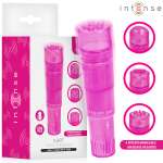 INTENSE - KURT MINI MASSAGER WITH 4 INTERCHANGEABLE HEADS PINK