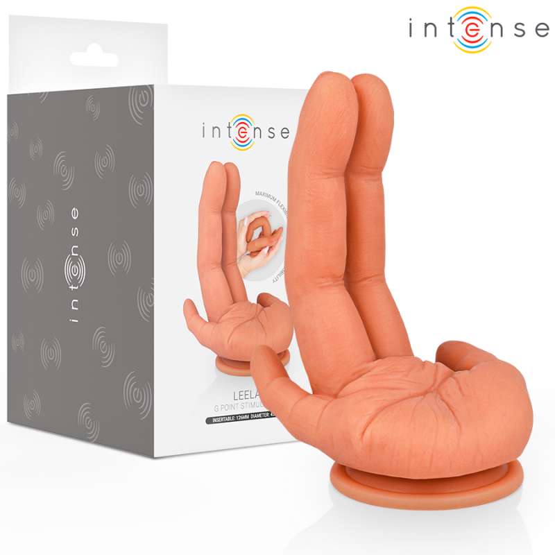 INTENSE - LEELA G-SPOT STIMULATOR FLEXIBLE HAND 12.6 CM INTENSE - LEELA G-SPOT STIMULATOR FLEXIBLE HAND 12.6 CM