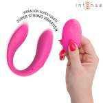 INTENSE - NORA VIBRATING CLAMP STIMULATOR PINK