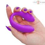 INTENSE - NORA VIBRATING CLAMP STIMULATOR PURPLE