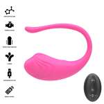 INTENSE - OLIVIA PINK VIBRATING EGG WITH REMOTE CONTROL