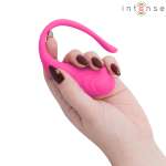 INTENSE - OLIVIA PINK VIBRATING EGG WITH REMOTE CONTROL