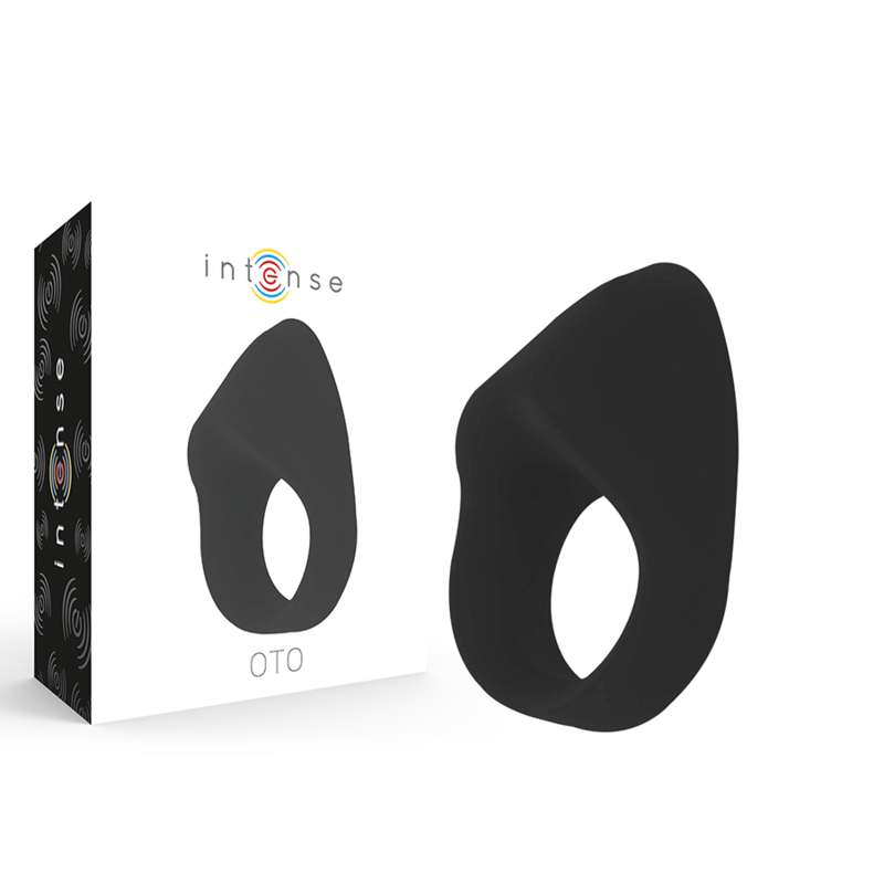 INTENSE - OTO BLACK RECHARGEABLE VIBRATOR RING INTENSE - OTO BLACK RECHARGEABLE VIBRATOR RING
