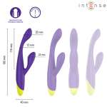 INTENSE - PAOLO RECHARGEABLE RABBIT STIMULATOR FOR G-SPOT AND CLITORIS