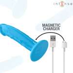 INTENSE - PHOEBE REALISTIC VIBRATOR 10 VIBRATIONS BLUE REMOTE CONTROL