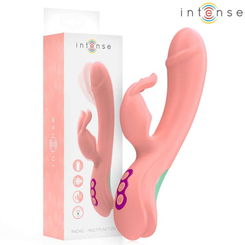 INTENSE - RACHEL RABBIT VIBRATOR 5 VIBRATIONS PINK