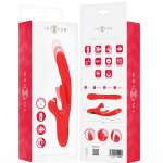 INTENSE - ROSALIA MULTIFUNCTION VIBRATOR 3 IN 1 RED