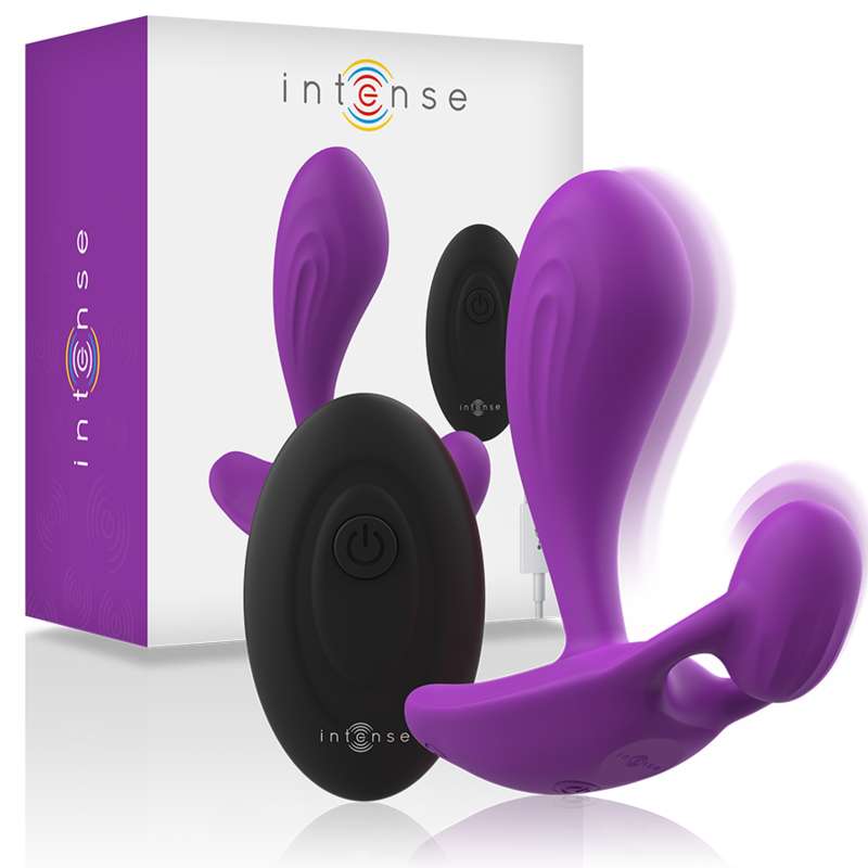 INTENSE - SHELLY PLUG ANAL REMOTE CONTROL PURPLE INTENSE - SHELLY PLUG ANAL REMOTE CONTROL PURPLE