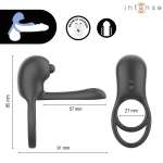 INTENSE - SPIKE REMOTE CONTROL VIBRATING PENIS RING