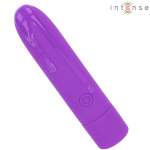 INTENSE - SYMONE USB RECHARGEABLE VIBRATING BULLET 8 VIBRATIONS PURPLE 10 X 2.2 CM