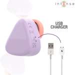 INTENSE - Cuki USB-ladattava imuklitoriksen stimulaattori violetti