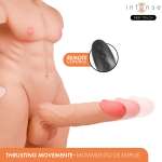 INTENSE DEEP TOUCH - MARTY TORSO WITH ANUS AND REALISTIC DILDO WITH PUSHING AND VIBRATION, REMOTE CONTROL, 6.2 KG
