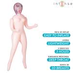 INTENSE DOLLS - MONIQUE INFLATABLE DOLL WITH THREE ORIFICES