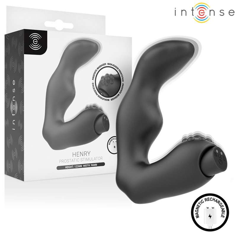 INTENSE - Henry USB-ladattava prostatamassaaja musta INTENSE - Henry USB-ladattava prostatamassaaja musta