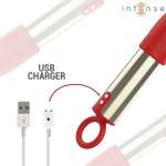 INTENSE - Tom USB-ladattava värisevä meikkisivellin punainen