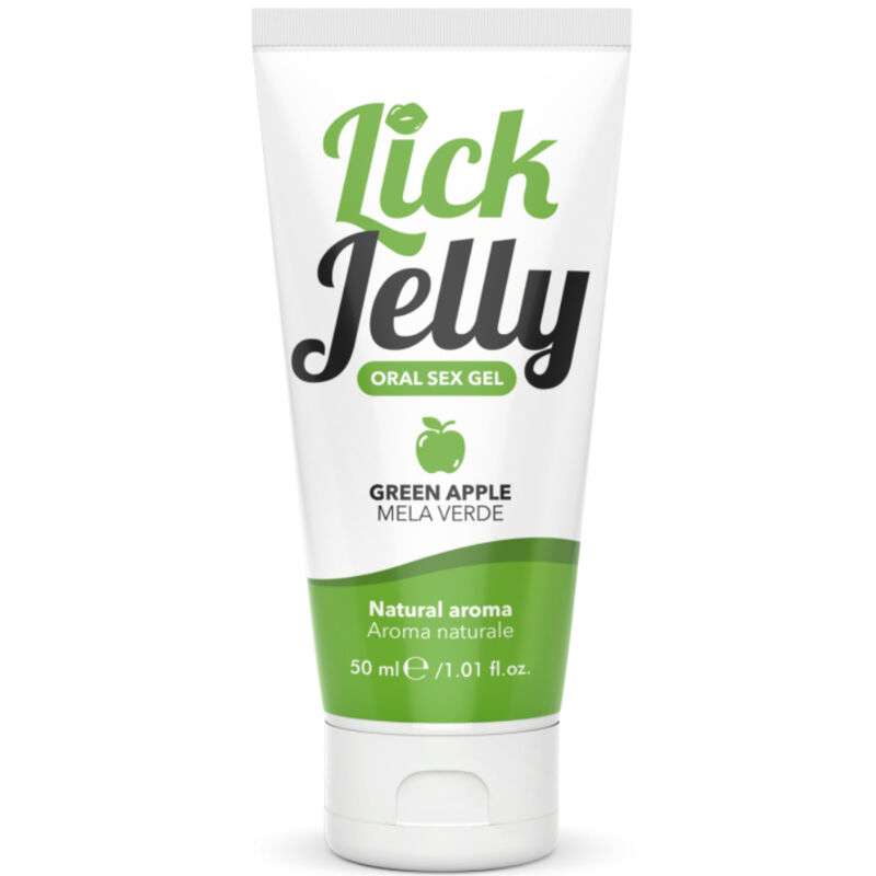 INTIMATELINE - LICK JELLY GREEN APPLE LUBRICANT 50 ML INTIMATELINE - LICK JELLY GREEN APPLE LUBRICANT 50 ML