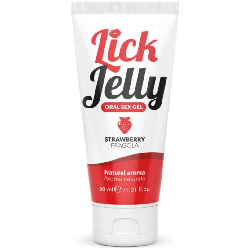 INTIMATELINE - LICK JELLY STRAWBERRY LUBRICANT 50 ML INTIMATELINE - LICK JELLY STRAWBERRY LUBRICANT 50 ML