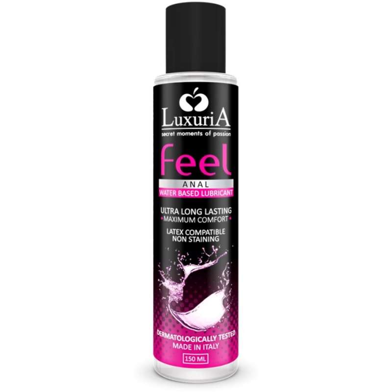 INTIMATELINE - LUXURIA FEEL ANAL WATER BASED LUBRICANT 150 ML INTIMATELINE - LUXURIA FEEL ANAL WATER BASED LUBRICANT 150 ML
