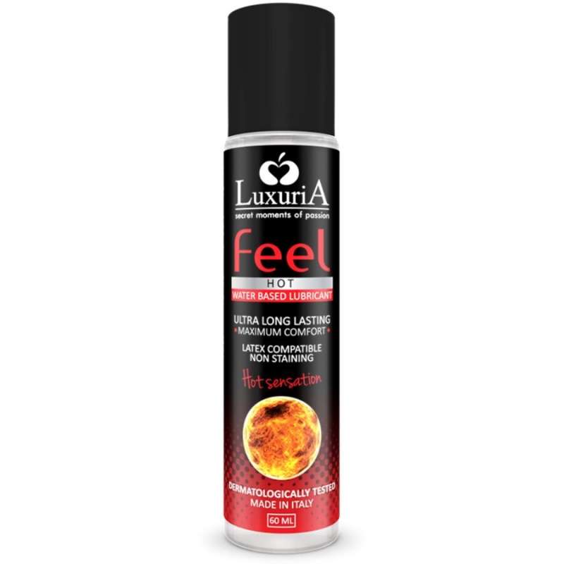 INTIMATELINE - LUXURIA FEEL HOT SENSATION WATER BASED LUBRICANT 60 ML INTIMATELINE - LUXURIA FEEL HOT SENSATION WATER BASED LUBRICANT 60 ML
