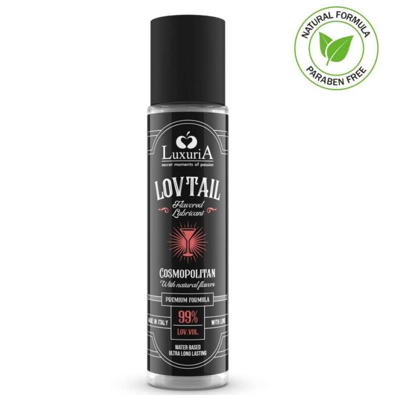 INTIMATELINE - LUXURIA LOVTAIL WATER BASED LUBRICANT COSMOPOLITAN 60 ML INTIMATELINE - LUXURIA LOVTAIL WATER BASED LUBRICANT COSMOPOLITAN 60 ML