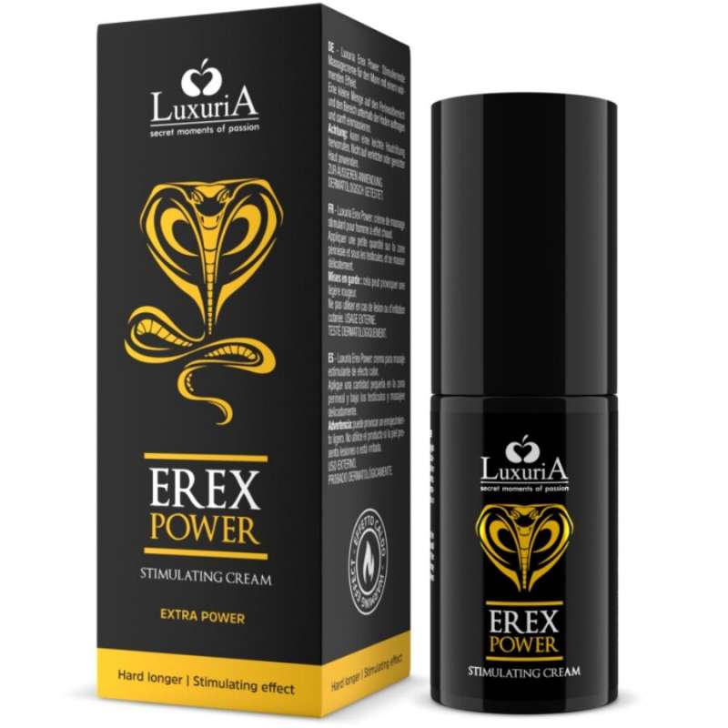 INTIMATELINE LUXURIA - EREX POWER HARD LONGER PENIS CREAM 30 ML INTIMATELINE LUXURIA - EREX POWER HARD LONGER PENIS CREAM 30 ML
