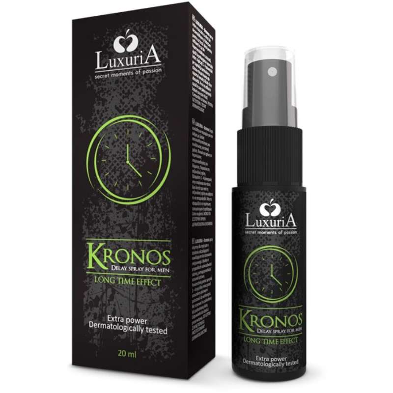 INTIMATELINE LUXURIA - KRONOS RETARDANT SPRAY DESENSITIZING EFFECT 20 ML INTIMATELINE LUXURIA - KRONOS RETARDANT SPRAY DESENSITIZING EFFECT 20 ML