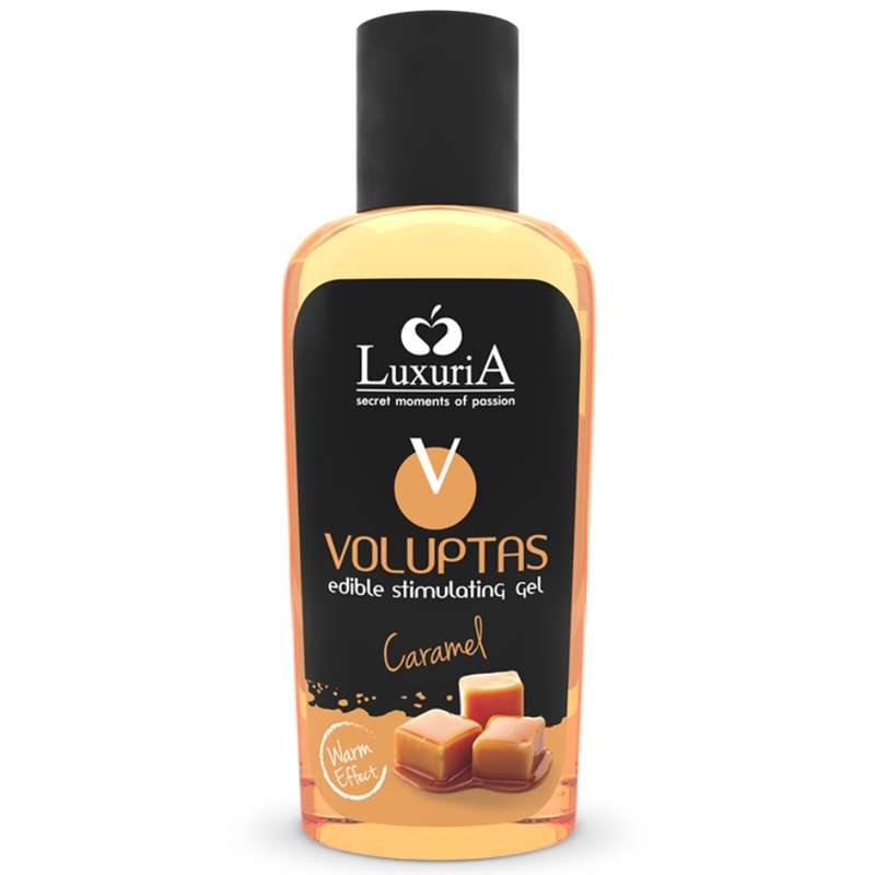 INTIMATELINE LUXURIA - VOLUPTAS EDIBLE MASSAGE GEL WARMING EFFECT - CARAMEL 100 ML INTIMATELINE LUXURIA - VOLUPTAS EDIBLE MASSAGE GEL WARMING EFFECT - CARAMEL 100 ML