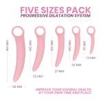 INTIMICHIC - SILICONE DILATOR 5 PIECES SET