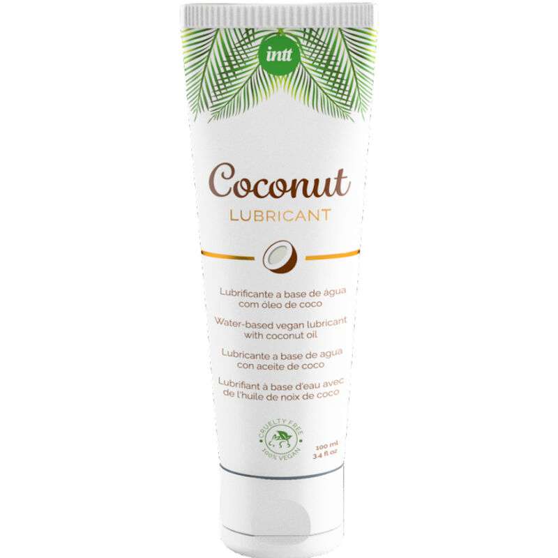 INTT - VEGAN WATER-BASED LUBRICANT WITH INTENSE COCONUT FLAVOR INTT - VEGAN WATER-BASED LUBRICANT WITH INTENSE COCONUT FLAVOR