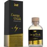 INTT MASSAGE & ORAL SEX - MASSAGE GEL WITH FLAVORED ENERGY CA DRINK AND HEATING EFFECT