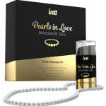 INTT MASSAGE & ORAL SEX - Pearls In Love Pearl kaulakoru ja silikoni geeli