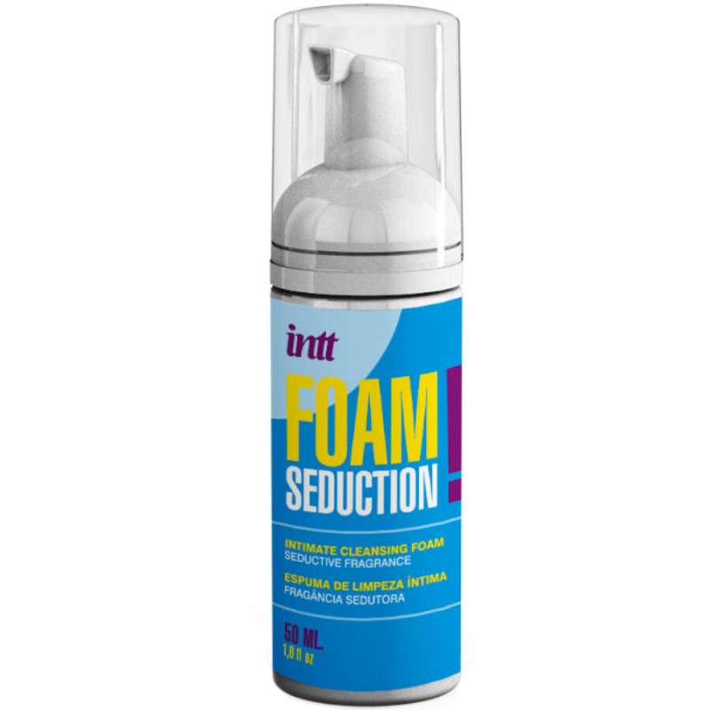 INTT RELEASES - FOAM SEDUCTION INTIMATE CLEANSING FOAM 50 ML INTT RELEASES - FOAM SEDUCTION INTIMATE CLEANSING FOAM 50 ML